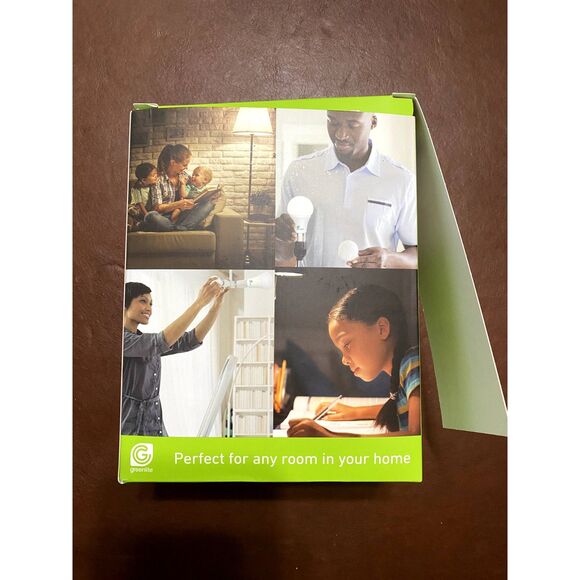 Greenlite 60W Equivalent LED A19 Light Bulbs - 1 CASE of 24 Packs of 4 Bulbs - Picture 4 of 7